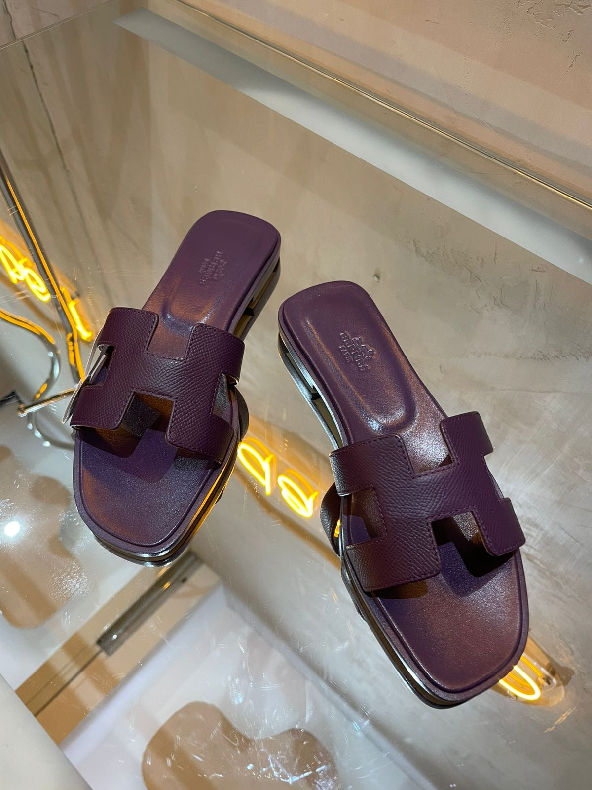 Sandalias morada
