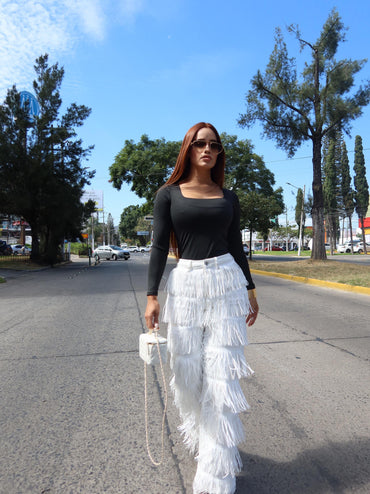 PANTALÓN BLANCO OLD WEST