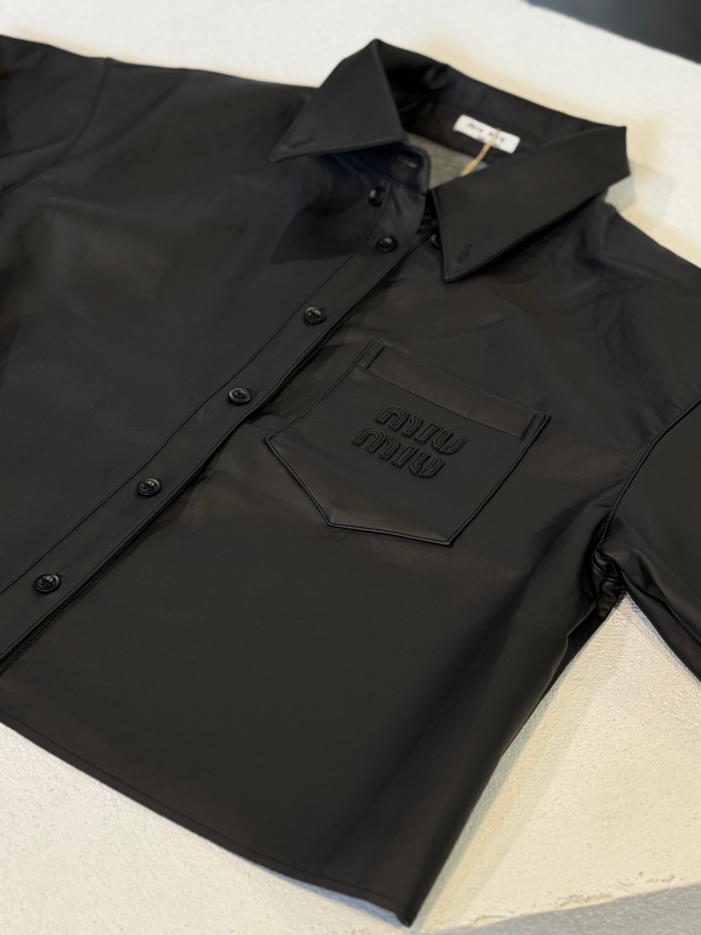JACKET NEGRA MU MU