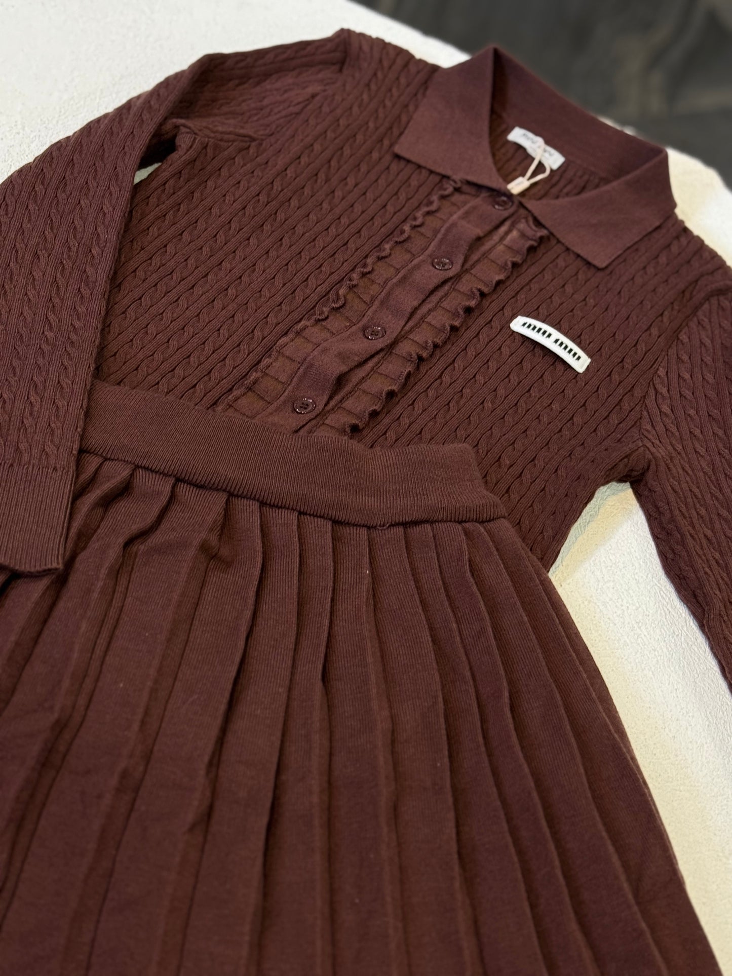 SET FALDA CAFÉ MU MU
