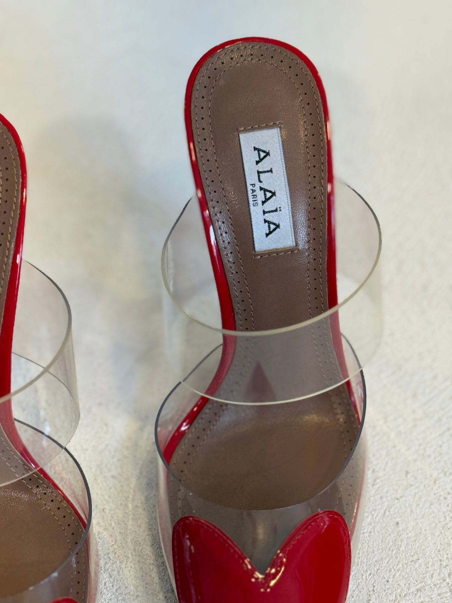 Zapatillas roja