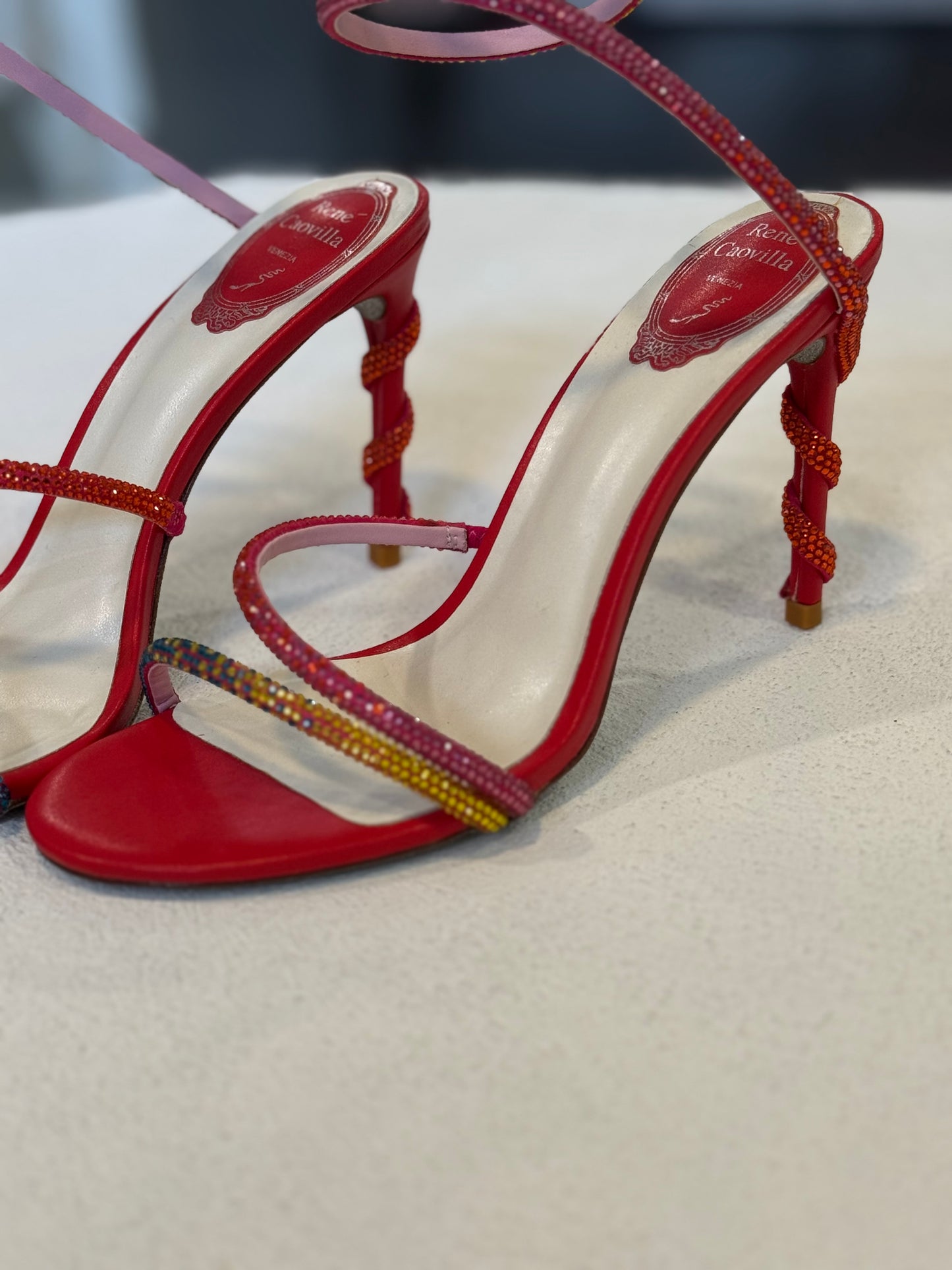 Zapatillas rojas