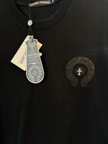 T-SHIRT NEGRA CROME H-6