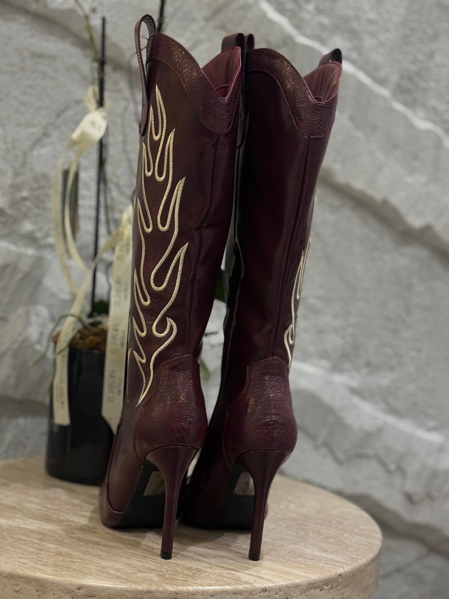 BOTAS VAQUERAS TINTA T AGUJA