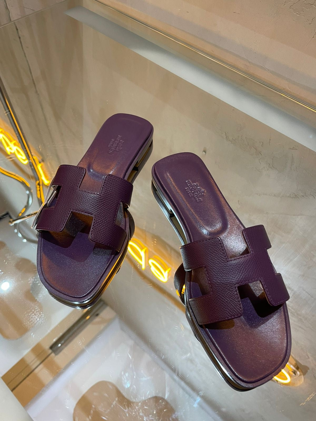 Sandalias morada