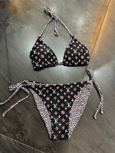 TRAJE DE BAÑO 2 PIEZAS NEGRO LV