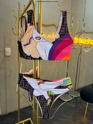 Traje de baño 2 piezas F