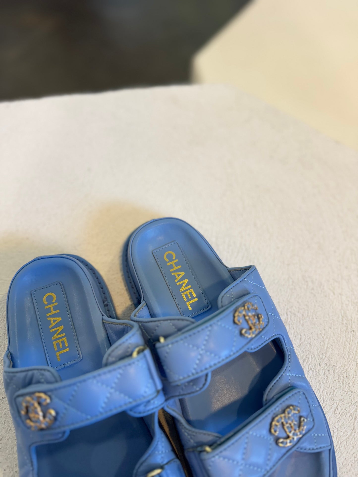 Sandalias azul