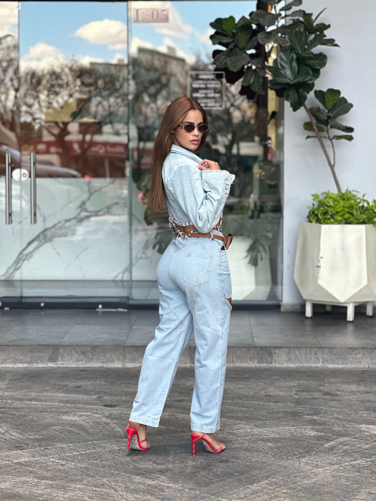 Pantalón de mezclilla