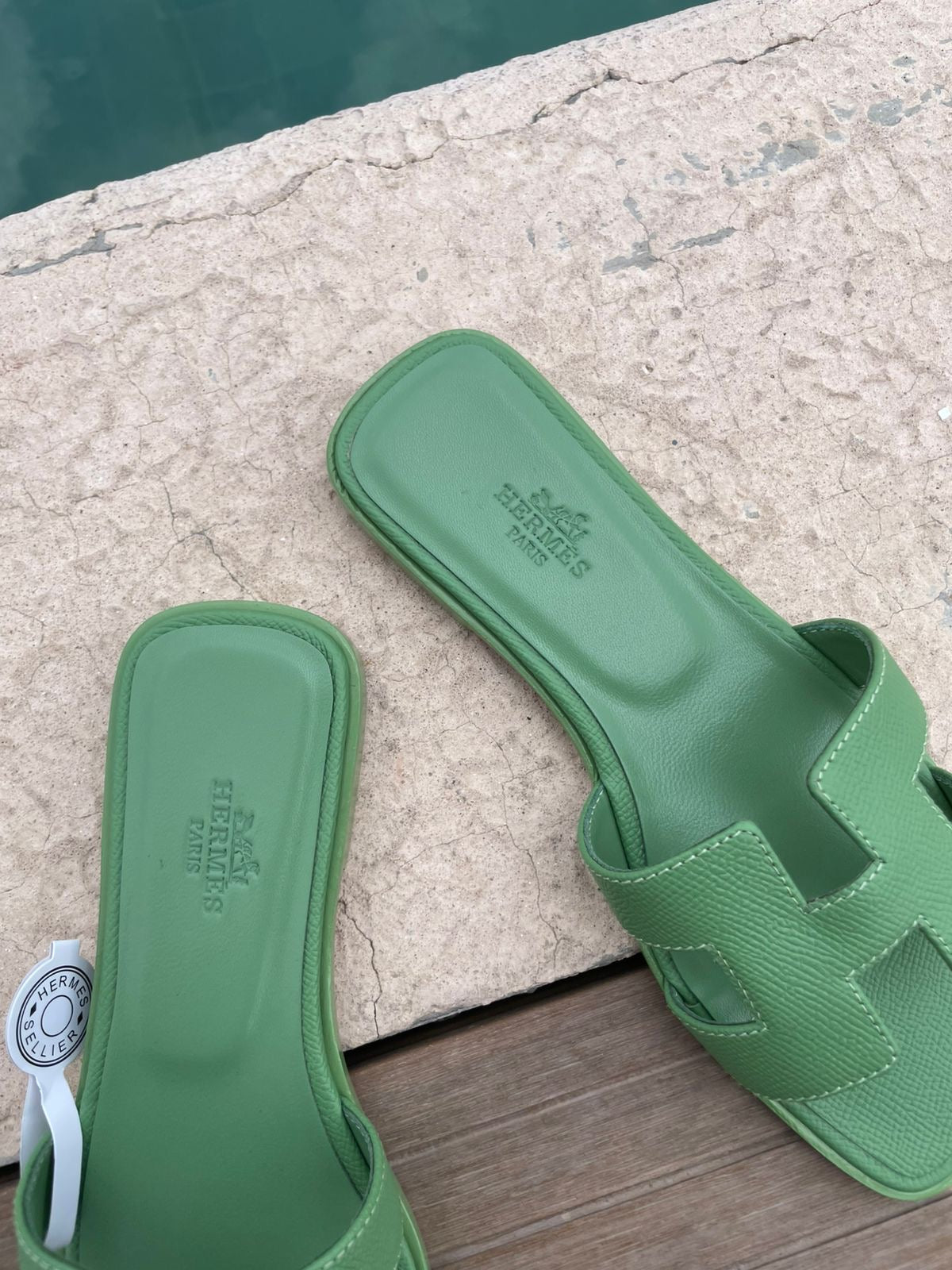 Sandalia verde