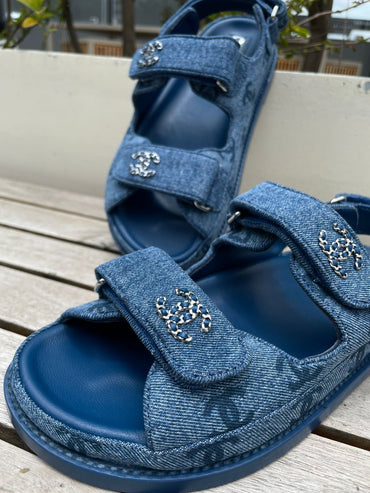 Sandalias azul