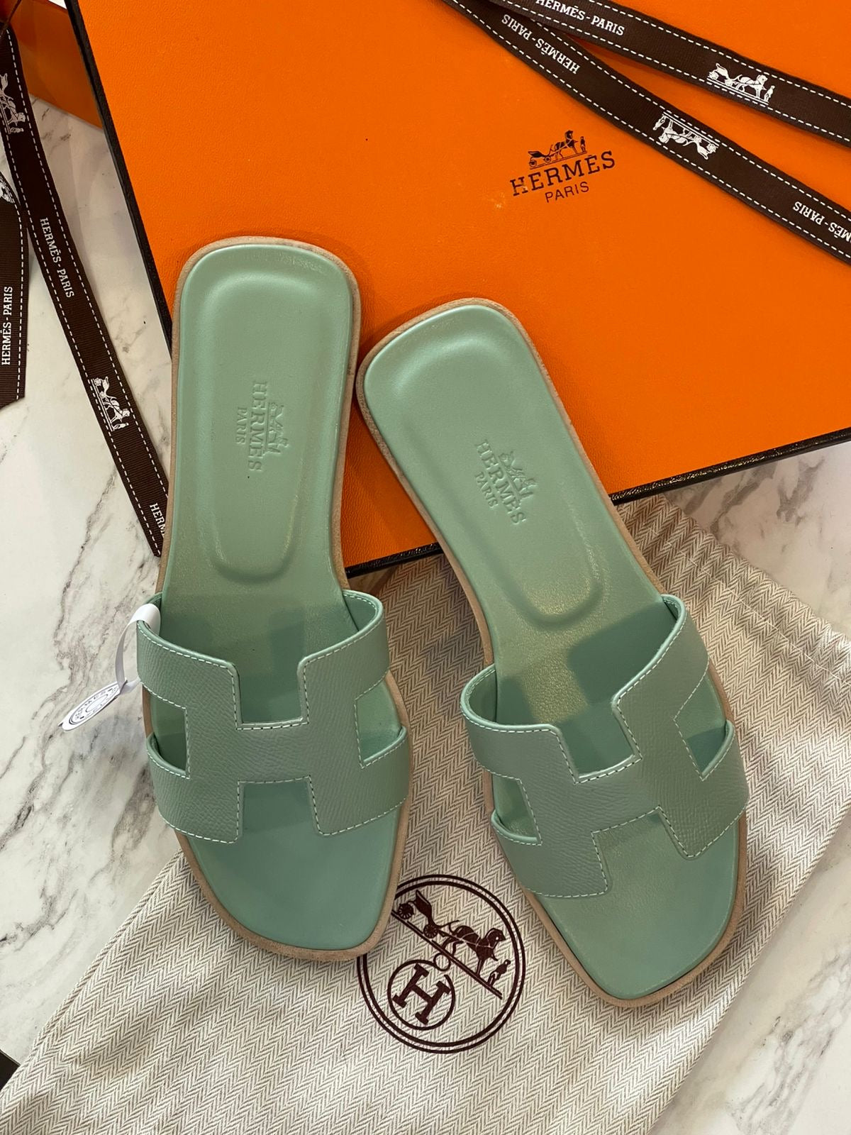 Sandalias verde