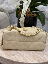 BOLSA CH BEIG  MINI