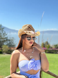 Sombrero tipo paja
