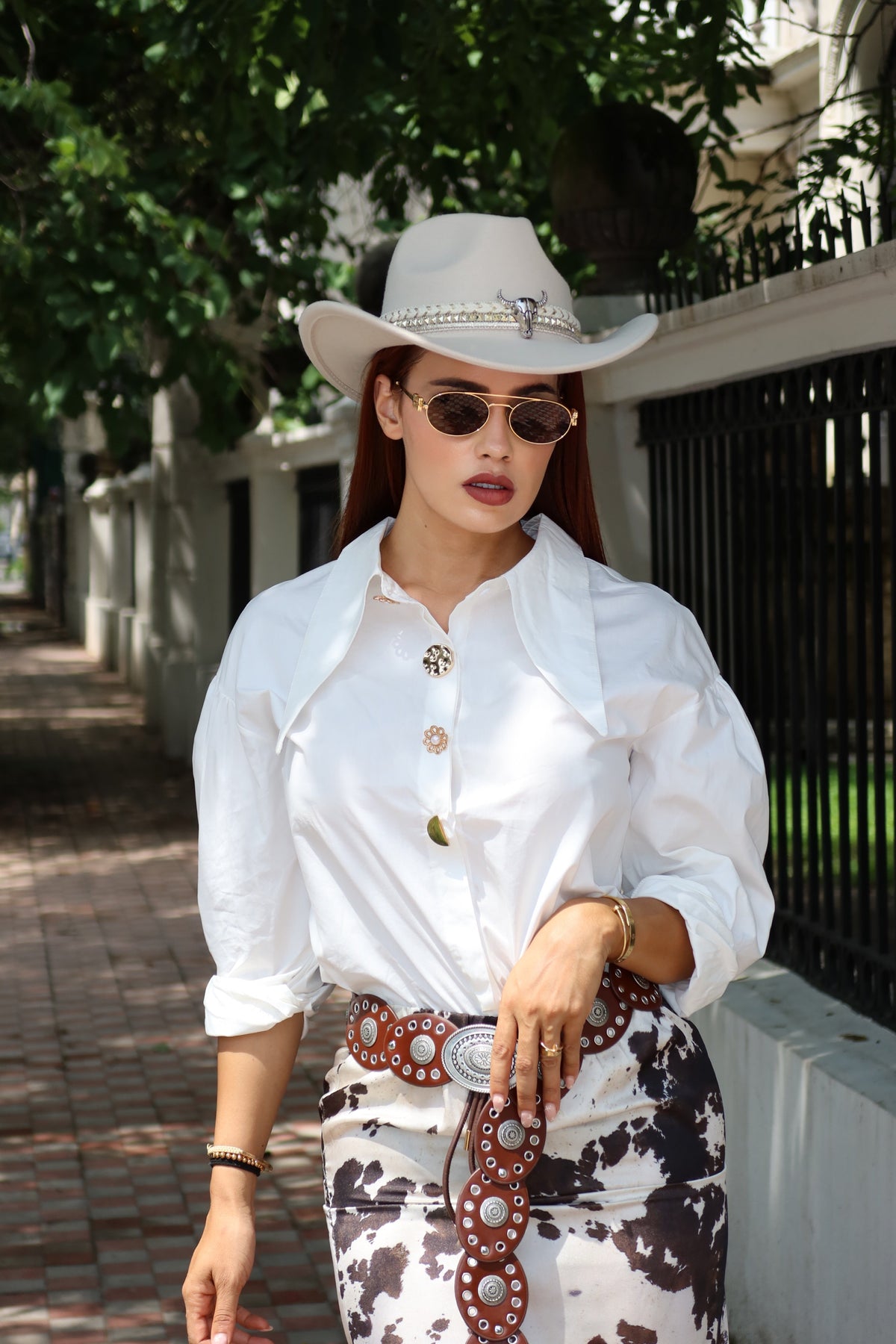 Camisa blanca Luna