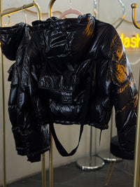 Chamarra negra corta FEN