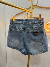 Short mezclilla