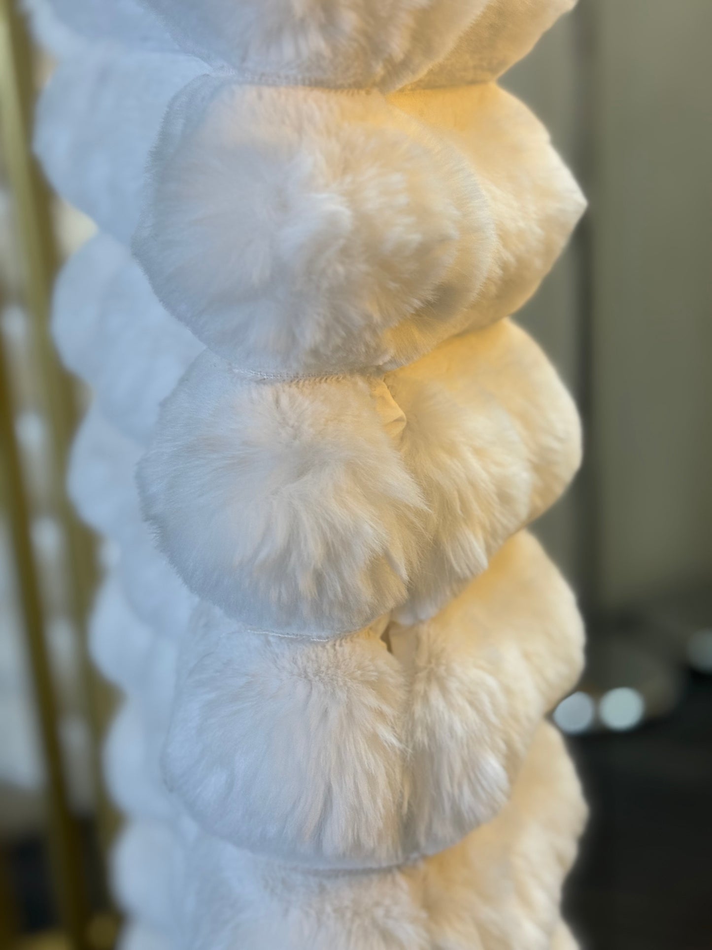 Chaleco peluche blanco