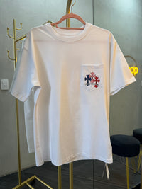 T- Shirt blanca cruz colores