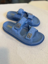 Sandalias azul