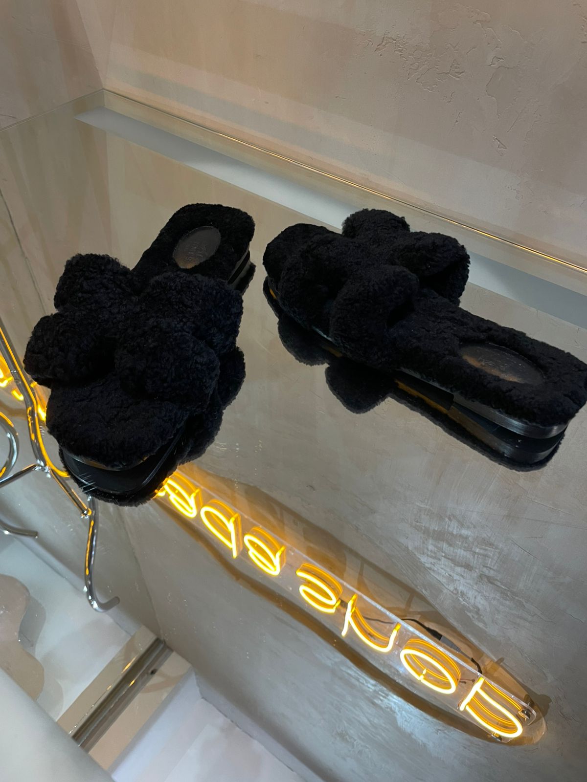 Sandalias negras