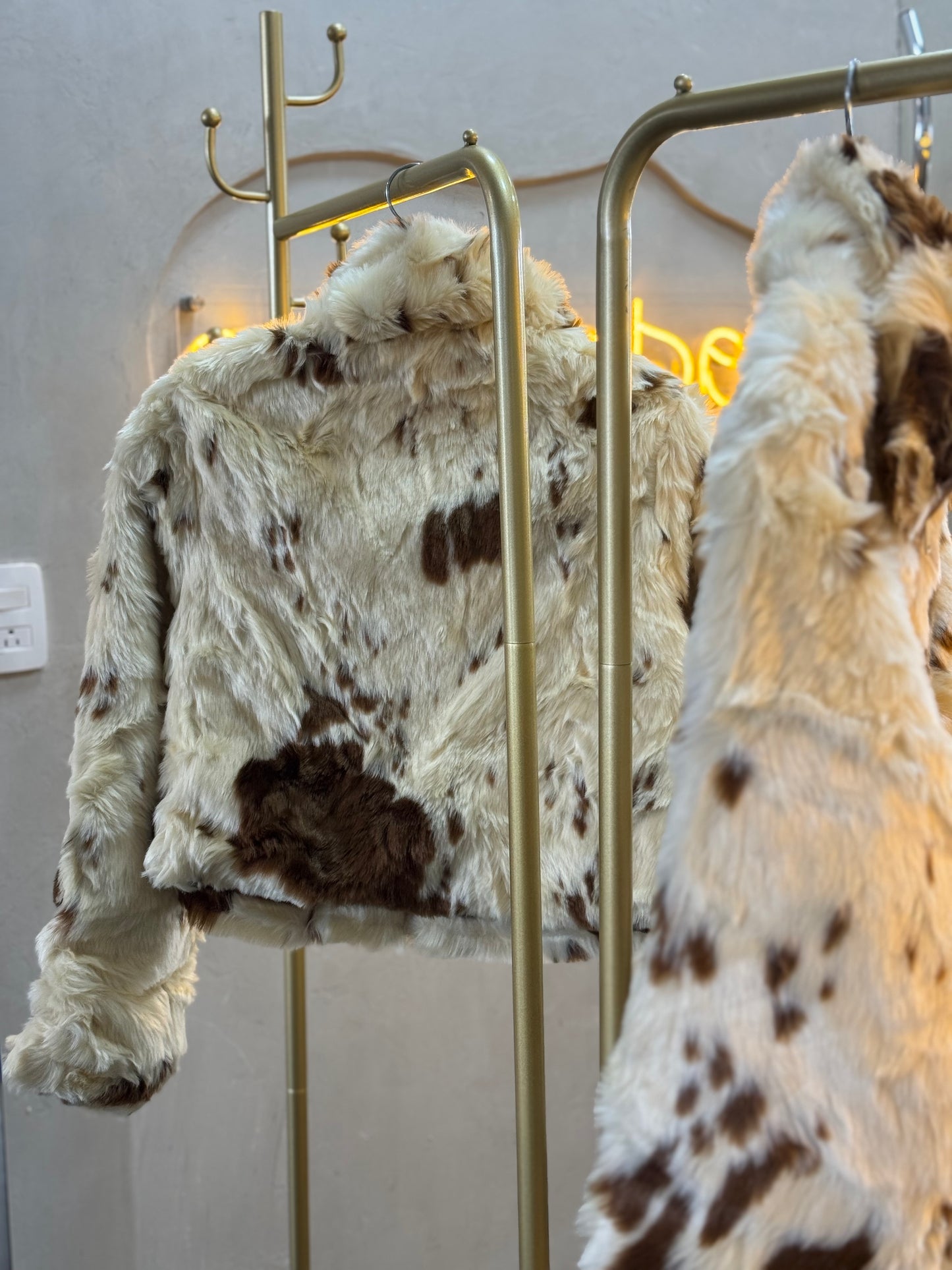 Blazer peluche café