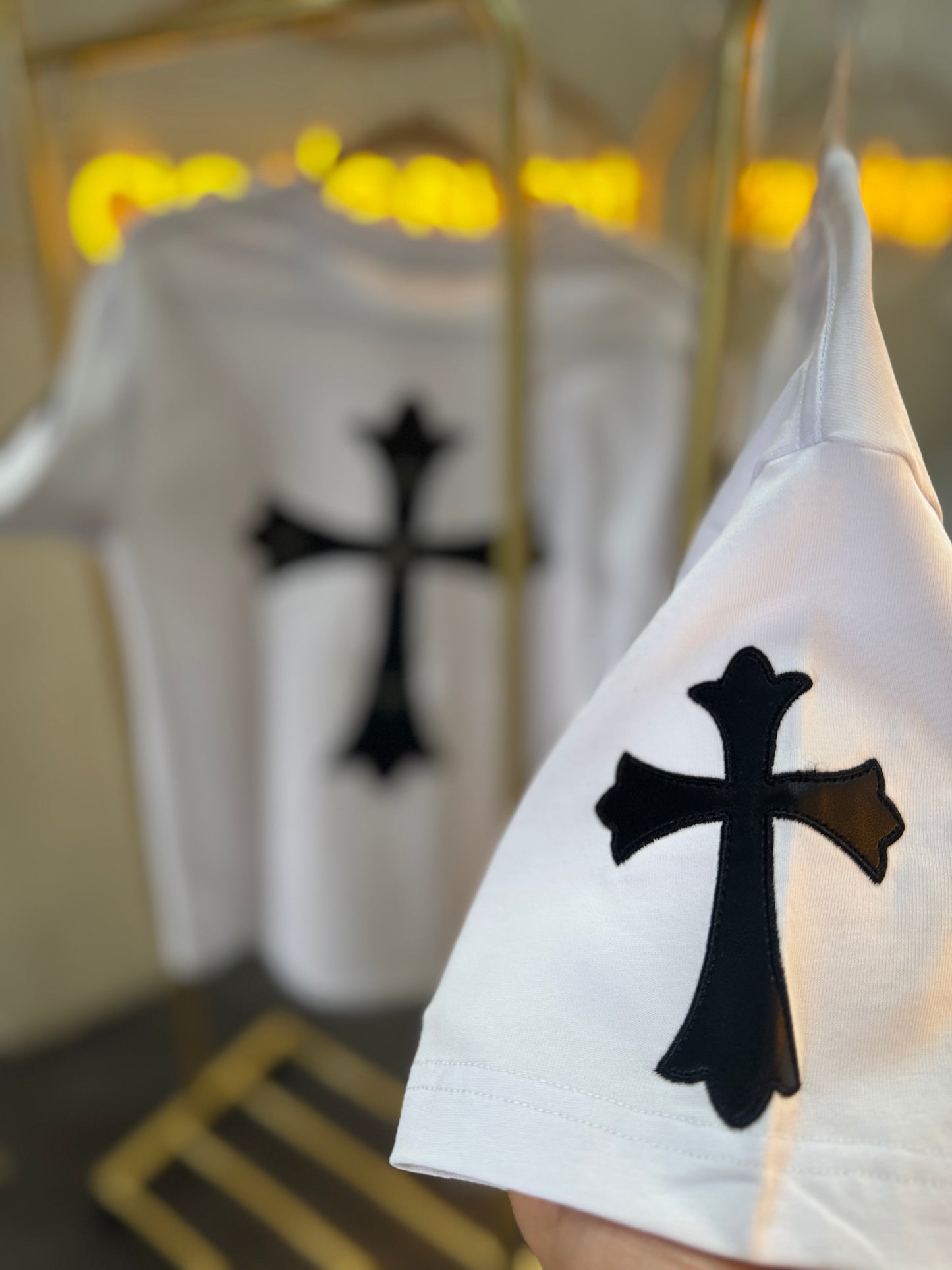 T- Shirt blanca Cruz