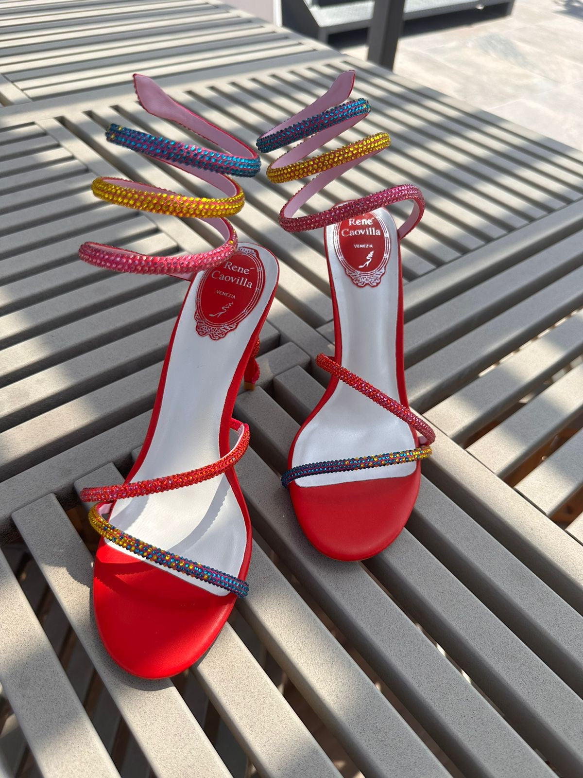 Zapatillas rojas