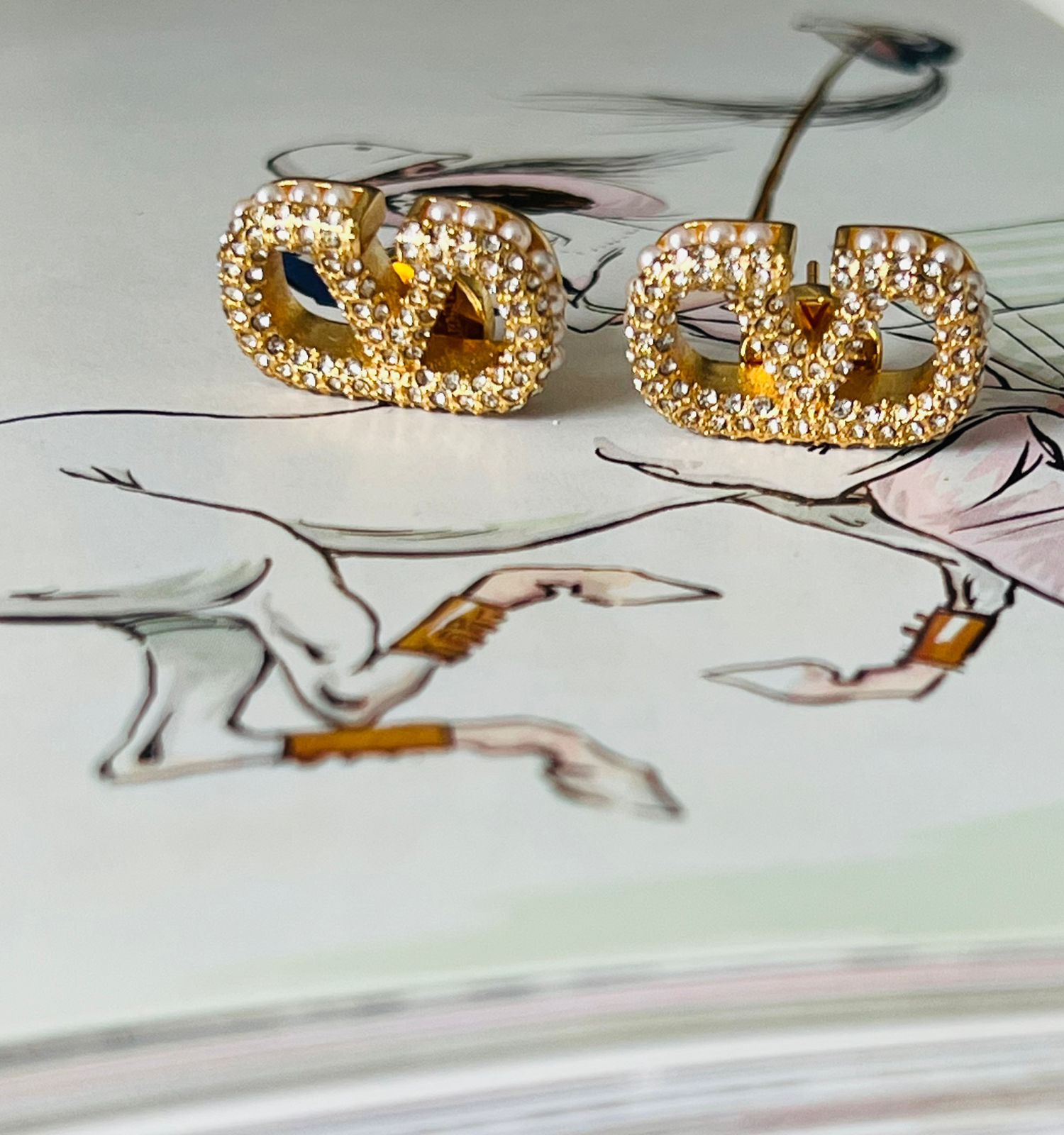 VL DORADO CON PERLAS