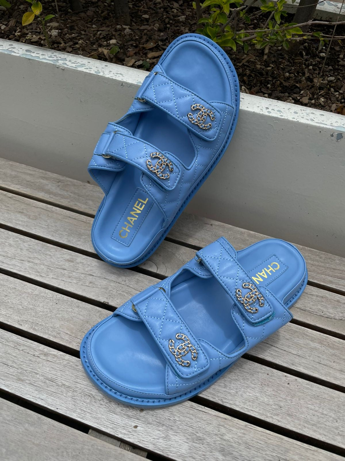 Sandalias azul