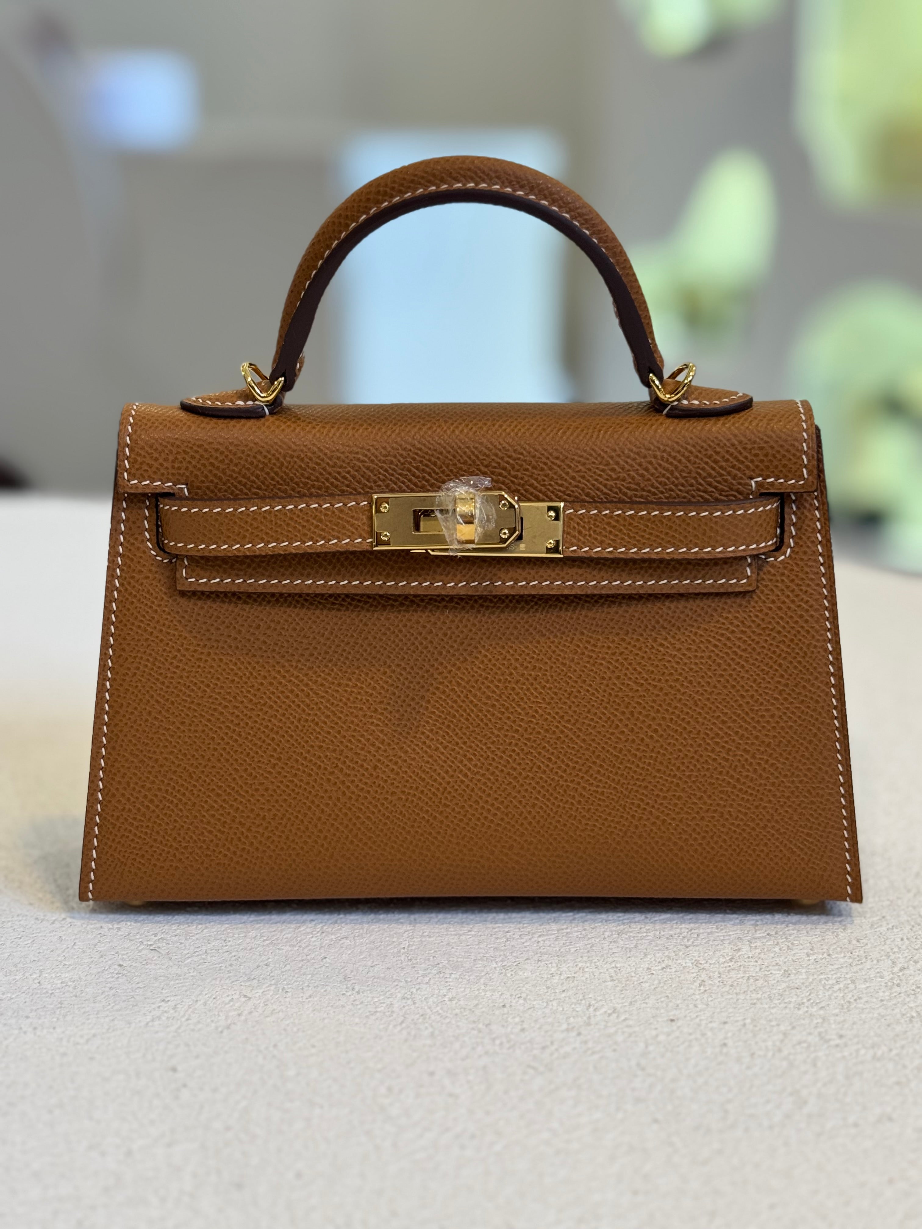 BOLSO CAFÉ KELLY MINI