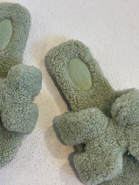 Sandalia verde Olivo HER