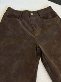 PANTALÓN CAFÉ ANTE VELVET LIN