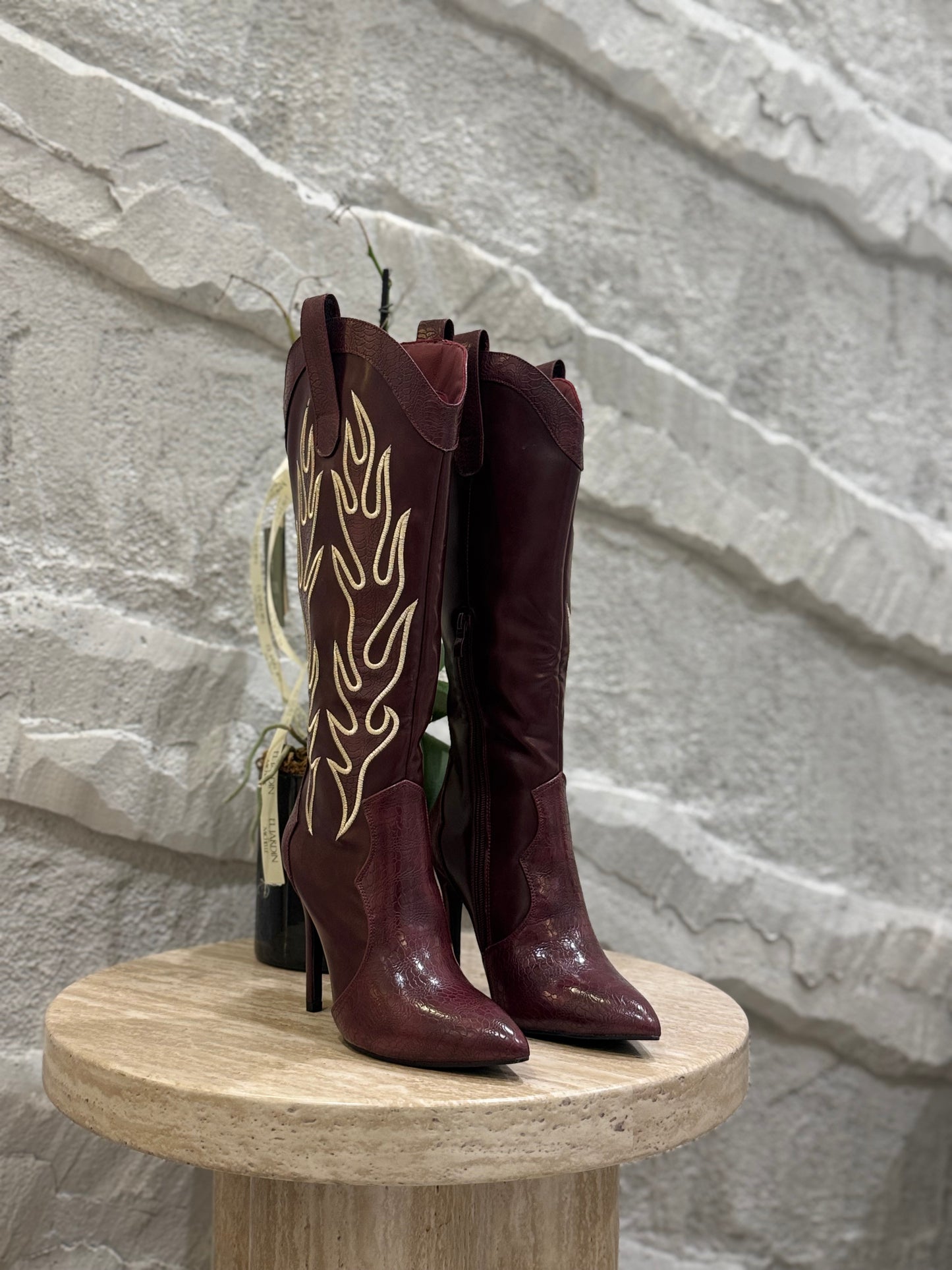 BOTAS VAQUERAS TINTA T AGUJA