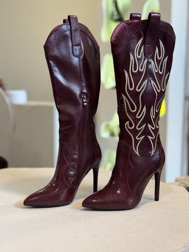 BOTA VAQUERA TINTA T AGUJA