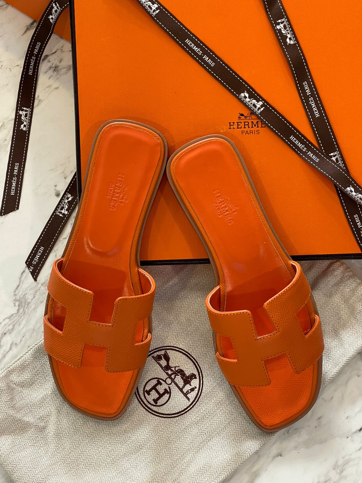 Sandalias naranja