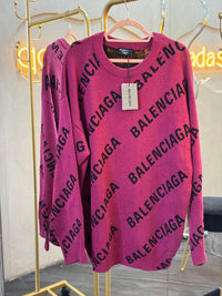 Suéter oversize morado