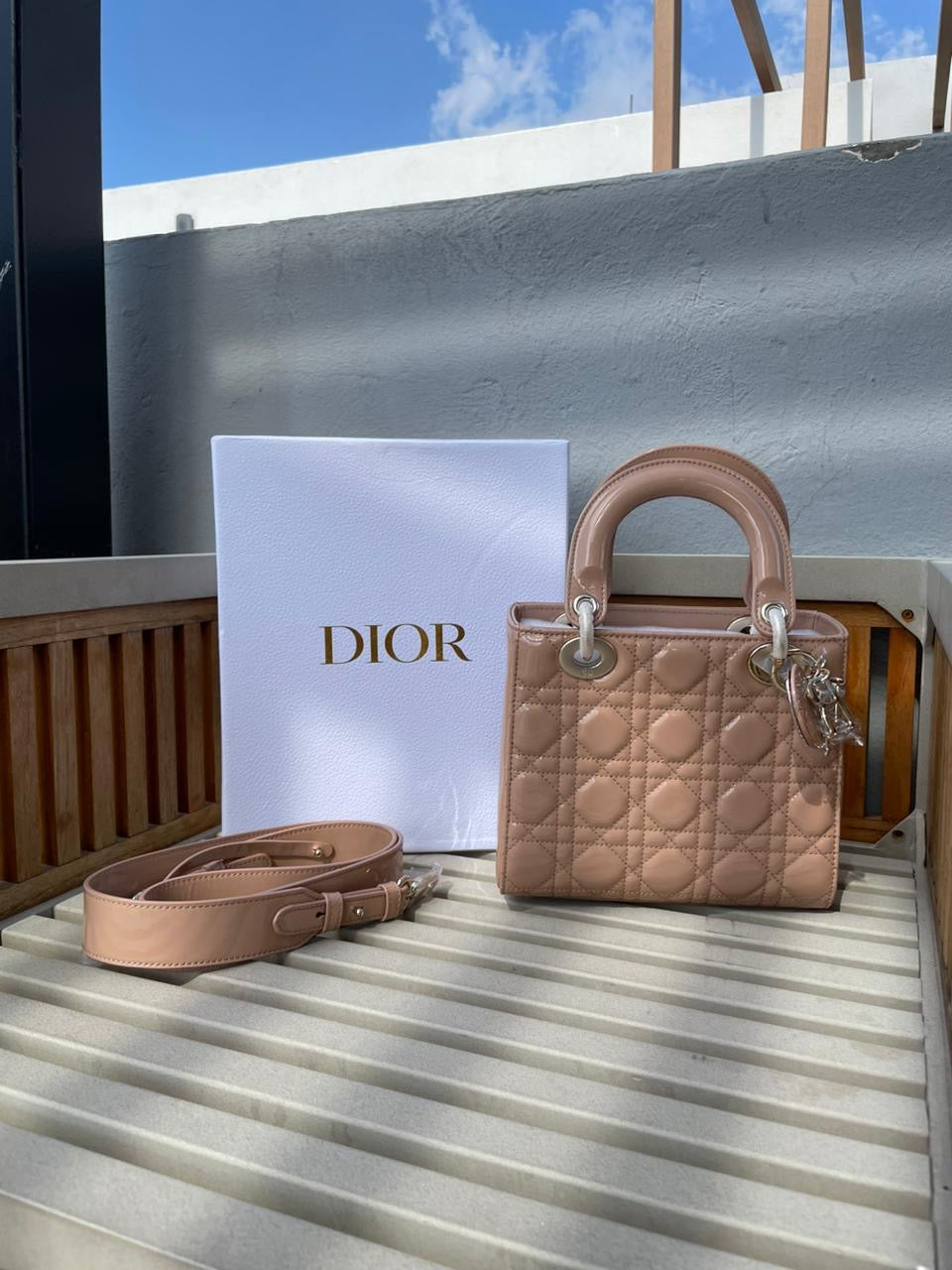 Bolsa lady Dior