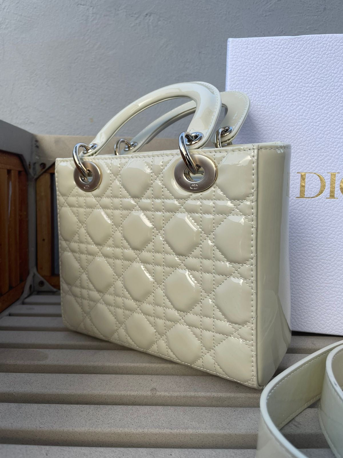 Bolsa lady Dior