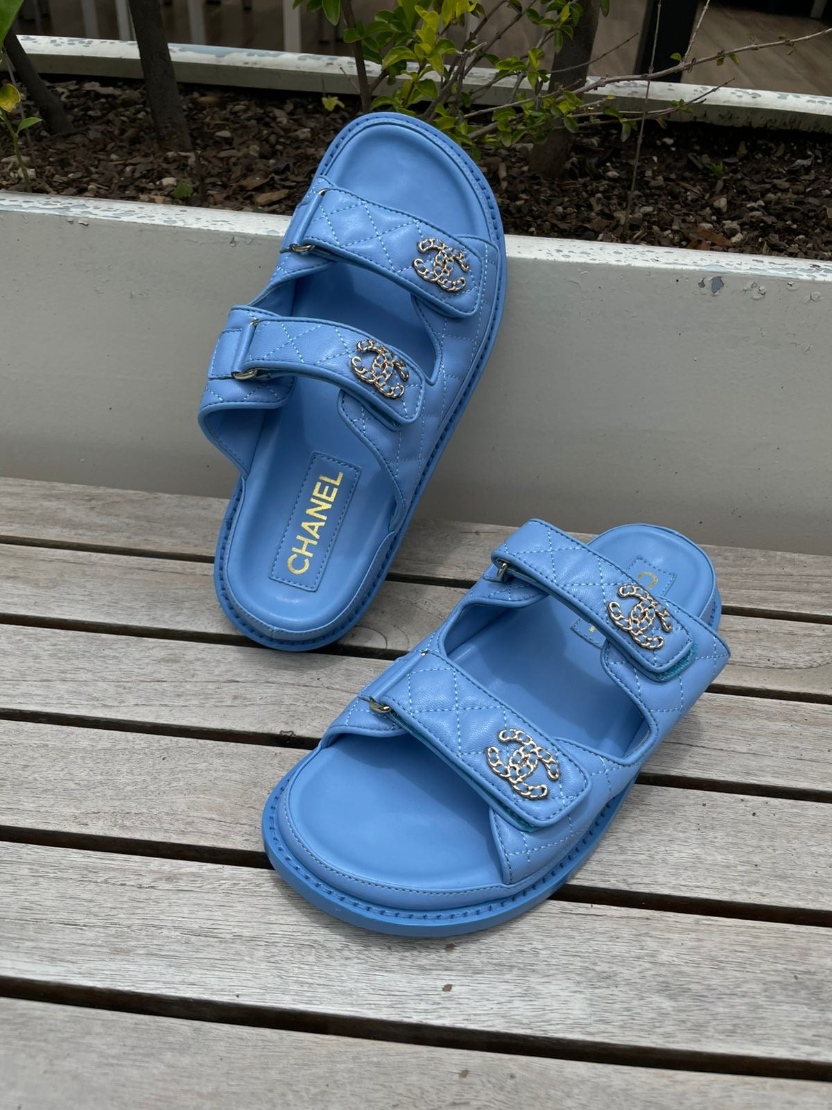Sandalias azul