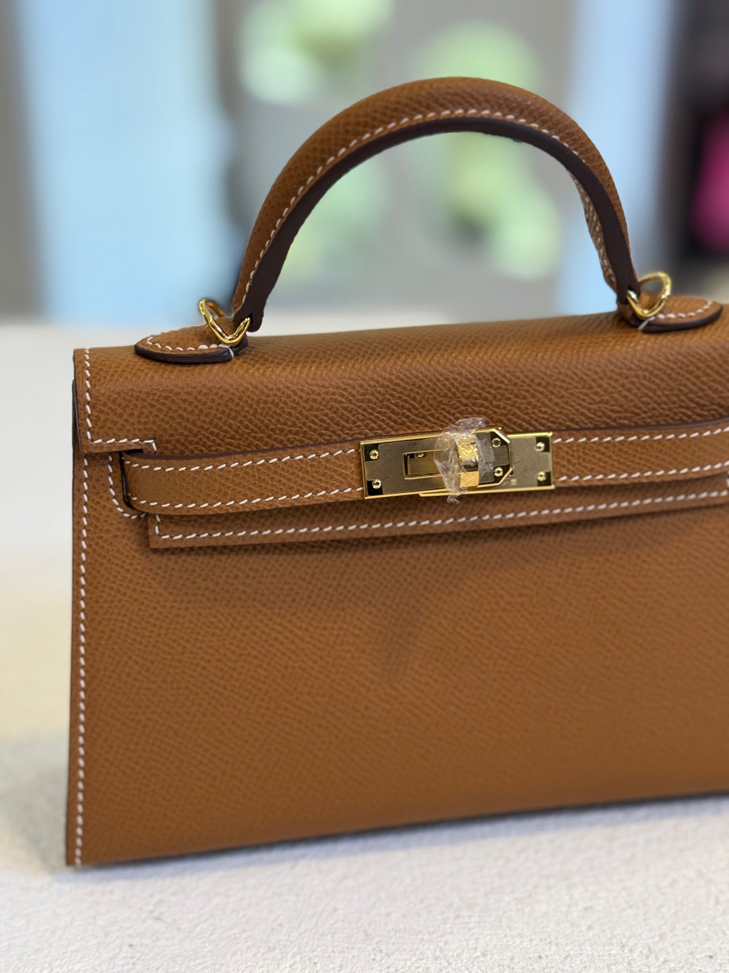 BOLSO CAFÉ KELLY MINI