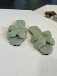 Sandalia verde Olivo HER