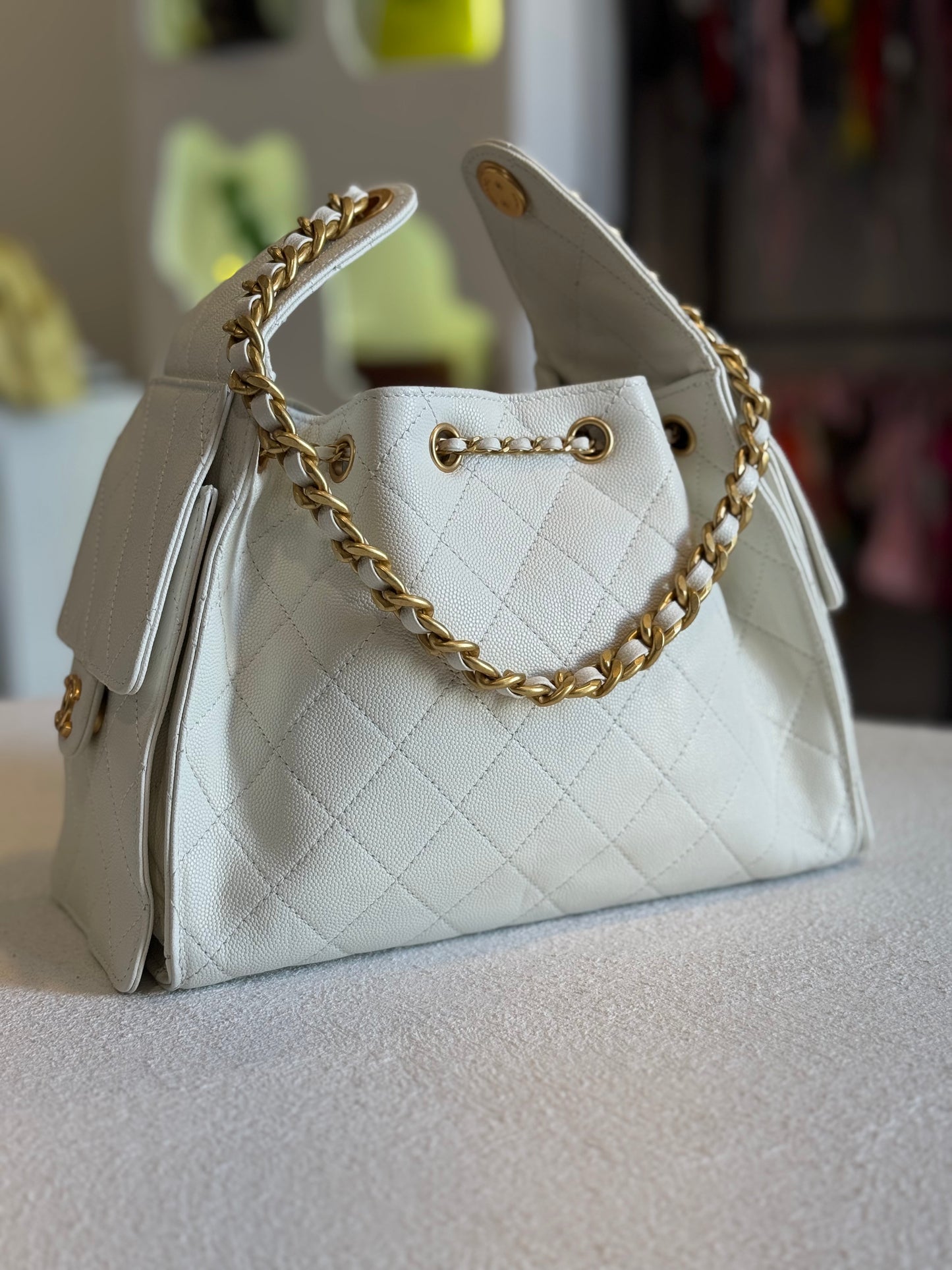 Bolso blanco CH -3