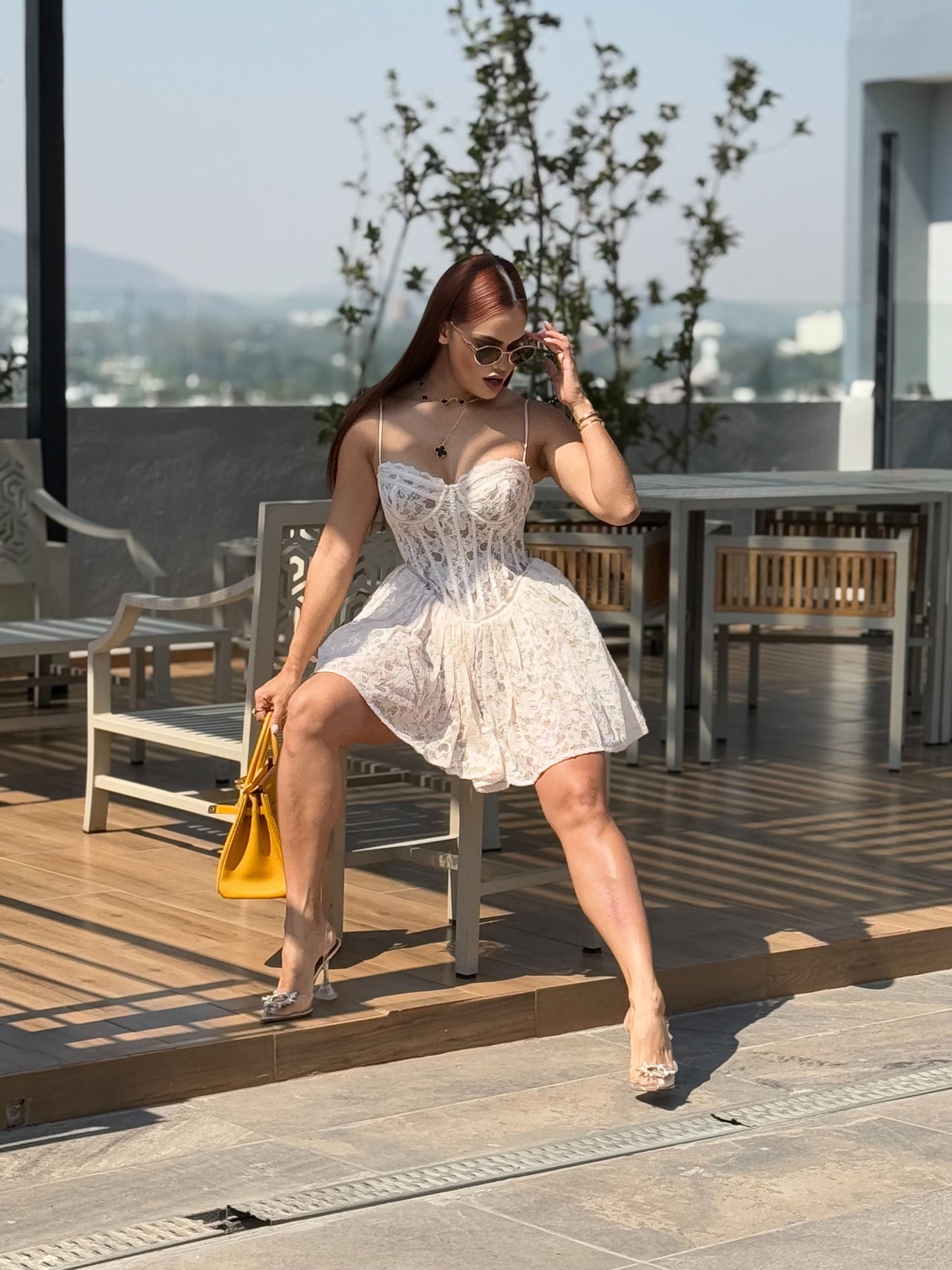 Vestido encaje