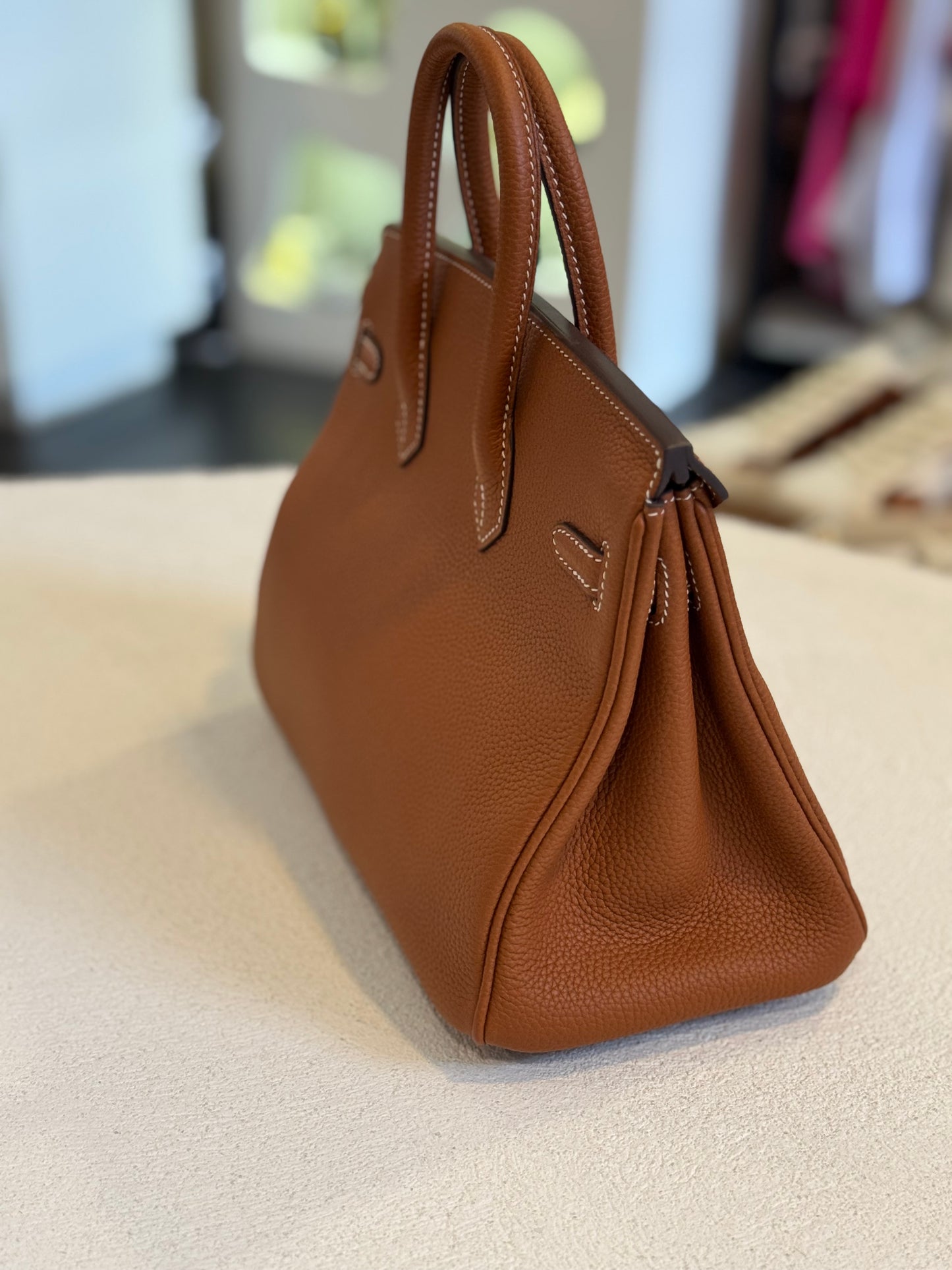 BOLSO HERS CAFÉ TAMAÑO 30