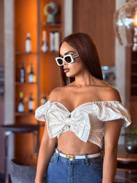 Top blanco