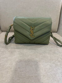 Bolso YSL verde PIST