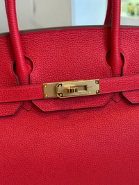 BOLSO ROJO HERS TAMAÑO 30