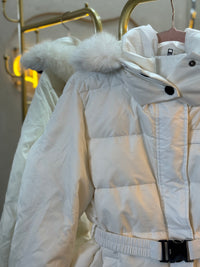 Chamarra blanca gruesa PA