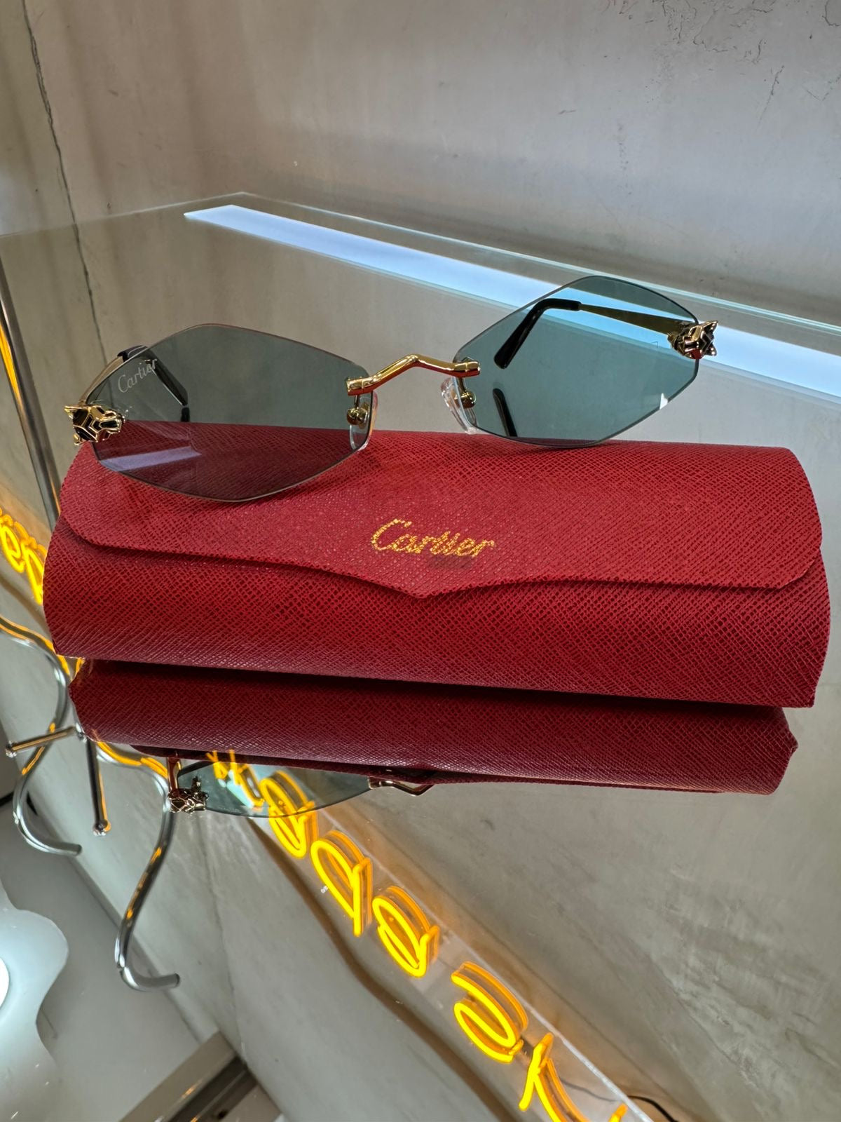 Lentes azul